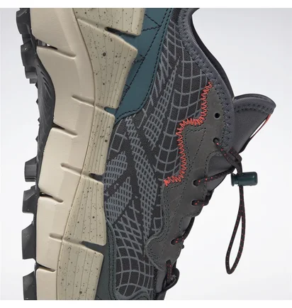 Кросівки унісекс Reebok Zig Kinetica Ii Edge Grey/Blue H00115