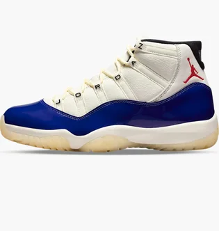 Кроссовки мужские Air Jordan 11 Retro White/Blue IH0296-400