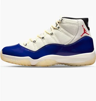 Кросівки чоловічі Air Jordan 11 Retro White/Blue IH0296-400
