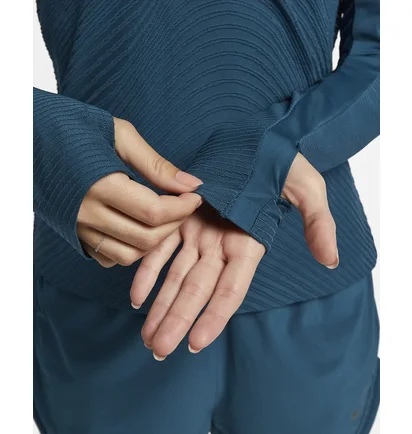 Олимпийка женская Nike Therma-Fit Adv Run Division WomenS Running Mid Layer Blue DQ6649-460