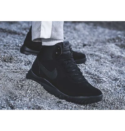 Ботинки мужские Nike Hoodland Suede Black 654888-090