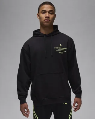 Худи мужское Air Jordan Sport Dri-Fit Fleece Pullover Hoodie Black FV8610-010