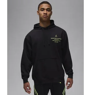Худи мужское Air Jordan Sport Dri-Fit Fleece Pullover Hoodie Black FV8610-010