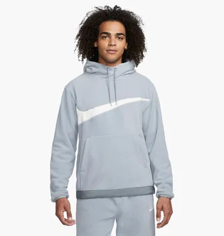 Худи мужское Nike Club Fleece+ MenS Winterized Pullover Hoodie Grey DQ4896-073