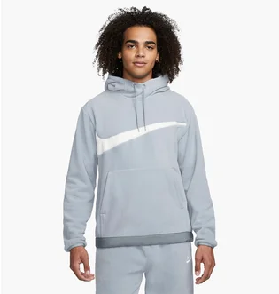 Худи мужское Nike Club Fleece+ MenS Winterized Pullover Hoodie Grey DQ4896-073