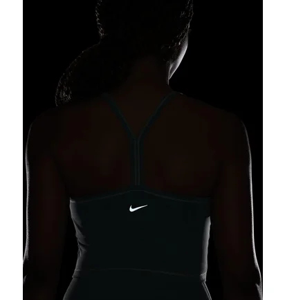 Топ женский Nike One Fitted Dri-Fit Cropped Tank Top Green FN3074-361