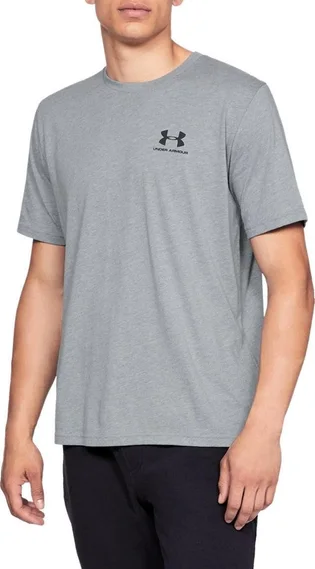 Футболка мужская Under Armour Sportstyle Lc Ss Grey 1326799-036