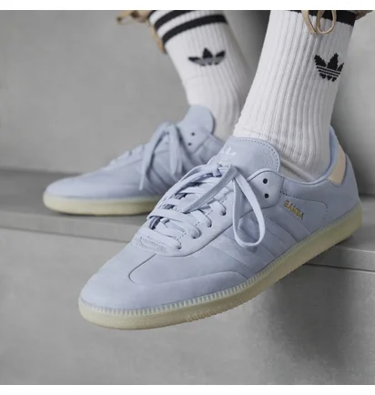 Кроссовки мужские Adidas Samba Shoes Light Blue IG9681