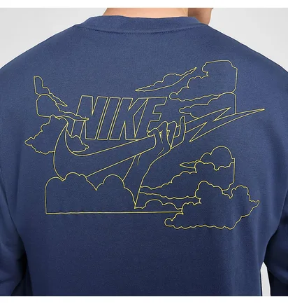 Світшот чоловічий Nike Club Crew Blue FZ0764-410