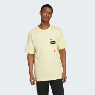 Футболка чоловіча Adidas Remoji Pocket Graphic Yellow IY0736