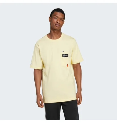 Футболка мужская Adidas Remoji Pocket Graphic Yellow IY0736