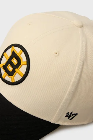 Кепка унісекс 47 brand Boston Bruins Two Tone Beige/Black MVPTT01WBV-NT