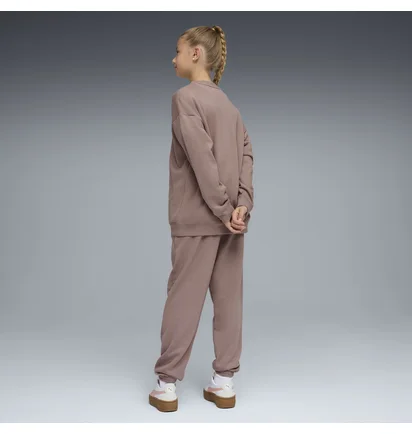 Спортивний костюм дитячий Puma Loungewear Oversized Beige 693395-88