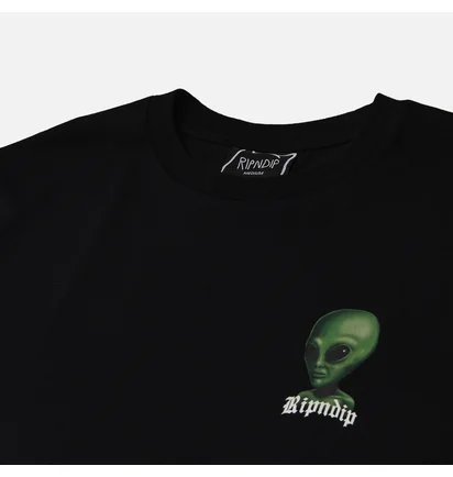 Футболка мужская RipNDip We Come In Peace Black RNDSUM24140