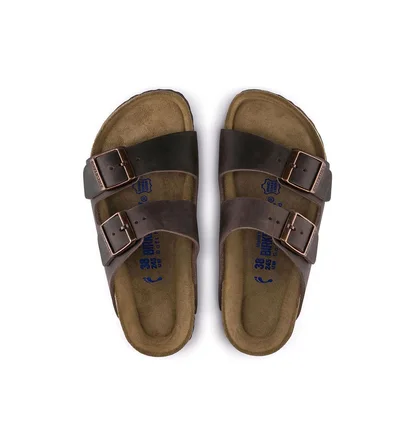 Сандали мужские Birkenstock Arizona Soft Footbed Sandals Brown 452761