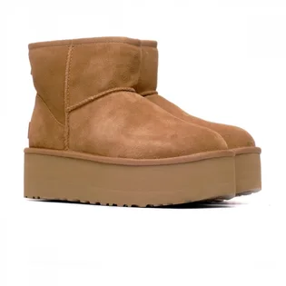 Угги женские UGG Classic Mini Platform Brown 1134991-CHE