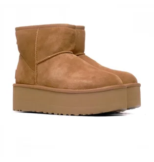 Угги женские UGG Classic Mini Platform Brown 1134991-CHE