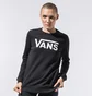 Свитшот женский Vans Classic V Crew Black VN0A4S97BLK1