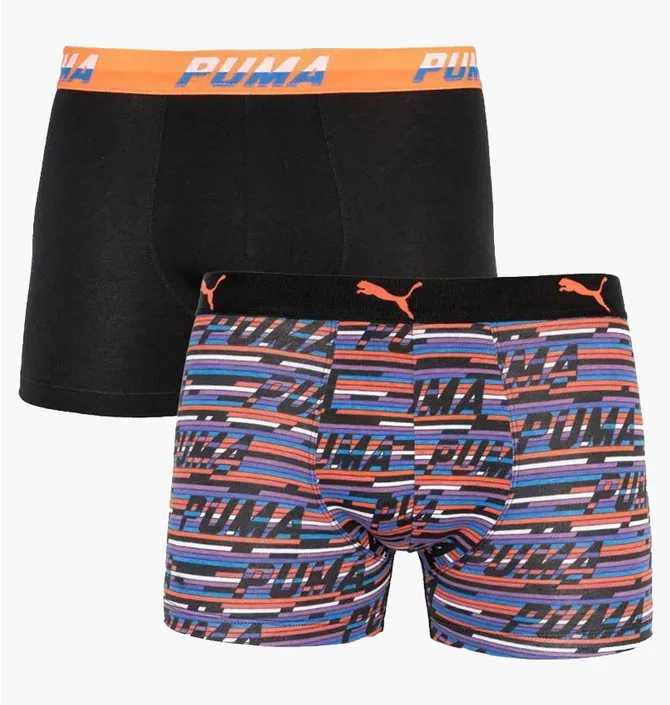 Трусы мужские Puma Logo Aop Boxer Multi (2 шт) 501003001-030