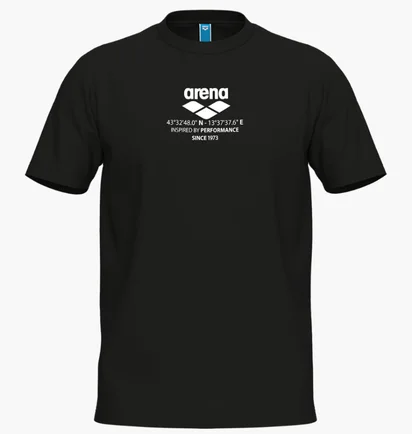 Футболка мужская Arena Graphic Black 010999-500