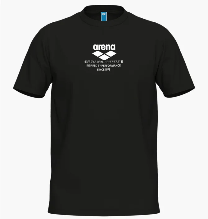 Футболка мужская Arena Graphic Black 010999-500