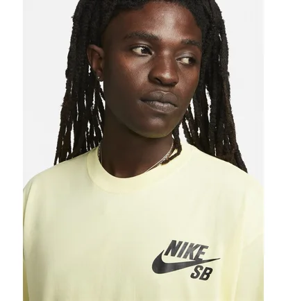 Футболка унисекс Nike Sb Yellow Dc7817-706