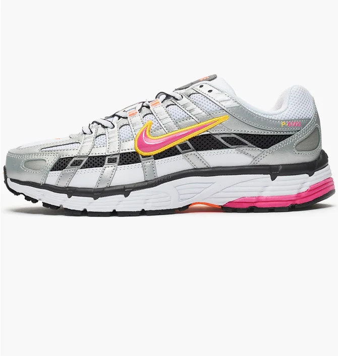 Кроссовки унисекс Nike P-6000 White/Metallic BV1021-100