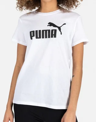 Футболка жіноча Puma Essentials Logo Tee White 586295-02