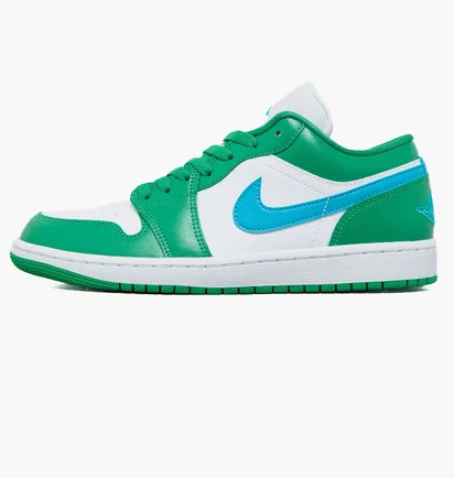 Кросівки жіночі Air Jordan Air 1 Low Green/White DC0774-304