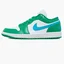 Кроссовки женские Air Jordan Air 1 Low Green/White DC0774-304