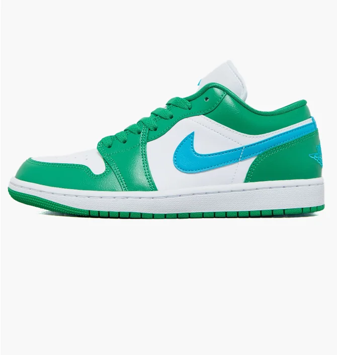 Кросівки жіночі Air Jordan Air 1 Low Green/White DC0774-304