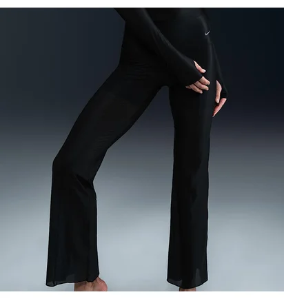 Штаны женские Nike Df Zenvy Hr Sheer Pant Black FV7894-010
