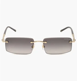 Солнцезащитные очки Mont Blanc Black/Black MB0443S-007-56