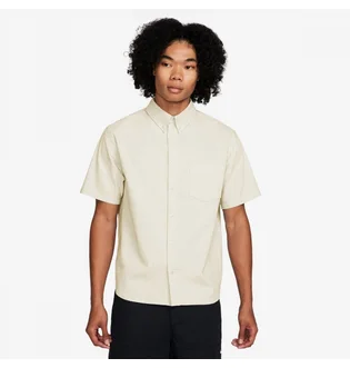 Рубашка мужская Nike Life Short Sleeve Button Down Shirt Beige FN3222-030