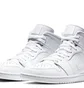 Кроссовки мужские Air Jordan 1 Mid White 554724-129