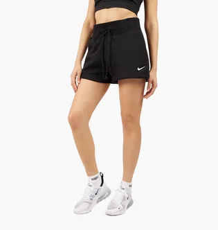 Шорты женские Nike Nsw Phoenix Fleece High-Rise Shorts Black FD1409-010
