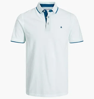 Поло чоловіче Jack & Jones Paulos Turquoise 12136668