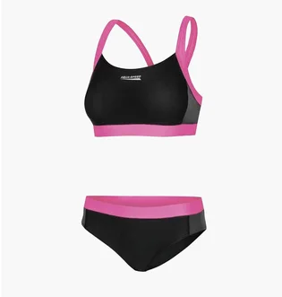 Купальник женский Aqua Speed Naomi 7124 Black/Pink 460-139