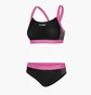Купальник жіночий Aqua Speed Naomi 7124 Black/Pink 460-139