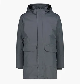 Парка мужская CMP Zip Hood Feel Warm Grey 35K3737-U862