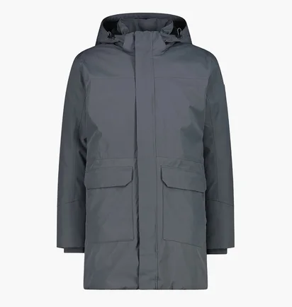 Парка мужская CMP Zip Hood Feel Warm Grey 35K3737-U862