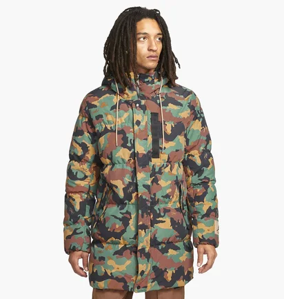 Парка мужская Air Jordan Mens Allover Print Parka Camo DC9679-333