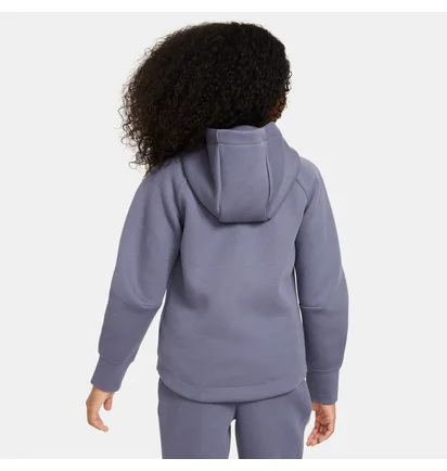 Толстовка детская Nike Zip-Up Hoodie Tech Fleece Blue FD2979-003