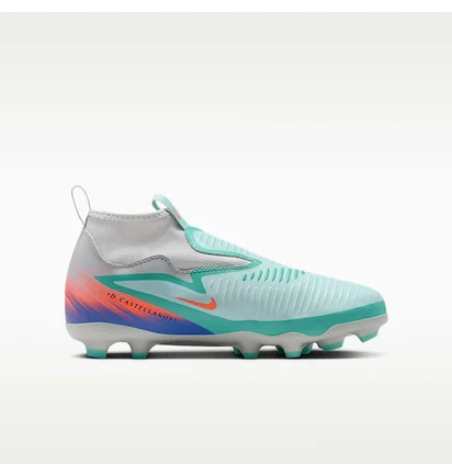Бутсы детские Nike Phantom 6 High Academy Fg/Mg Turquoise/Multi IB1517-300