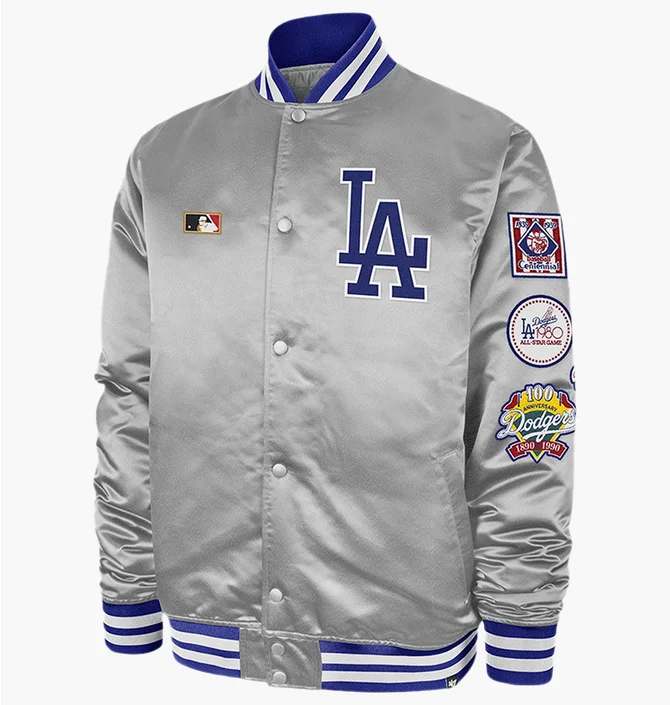 Бомбер унисекс 47 Brand Los Angeles Dodgers Multi Sh Metallic 636585SL-FS