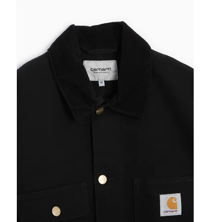Сорочка чоловіча Carhartt Wip Michigan Jacket Black I031519-00E02