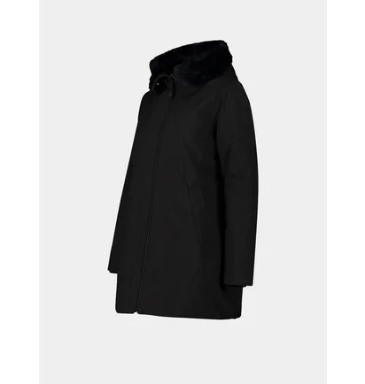 Куртка женская CMP Fix Hood Twill Black 34K0236F-U901