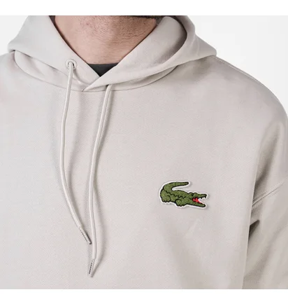 Худи унисекс Lacoste Loose Fit Beige SH2754BUQ