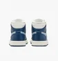 Кроссовки женские Air Jordan Air 1 Mid White/Blue BQ6472-414