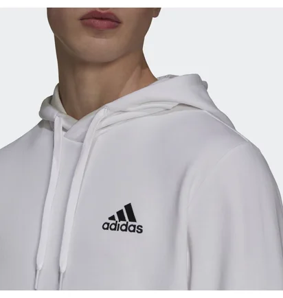 Худи мужское Adidas Essentials Fleece Hoodie White H12211
